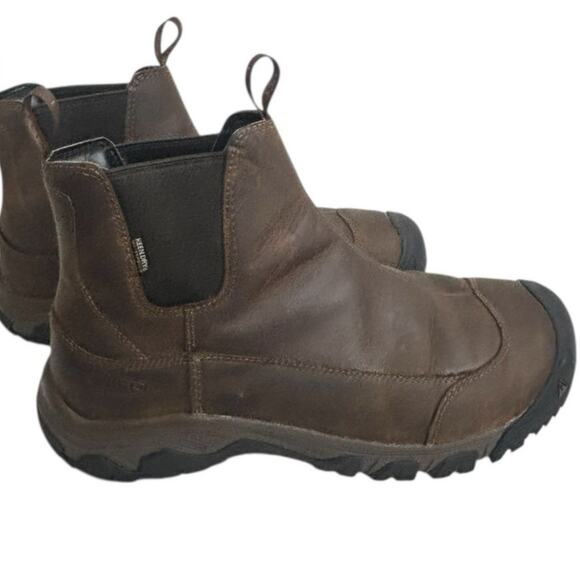 Keen Anchorage III Waterproof Insulated Men's Boot Dark Brown Size 12 - Picture 4 of 12